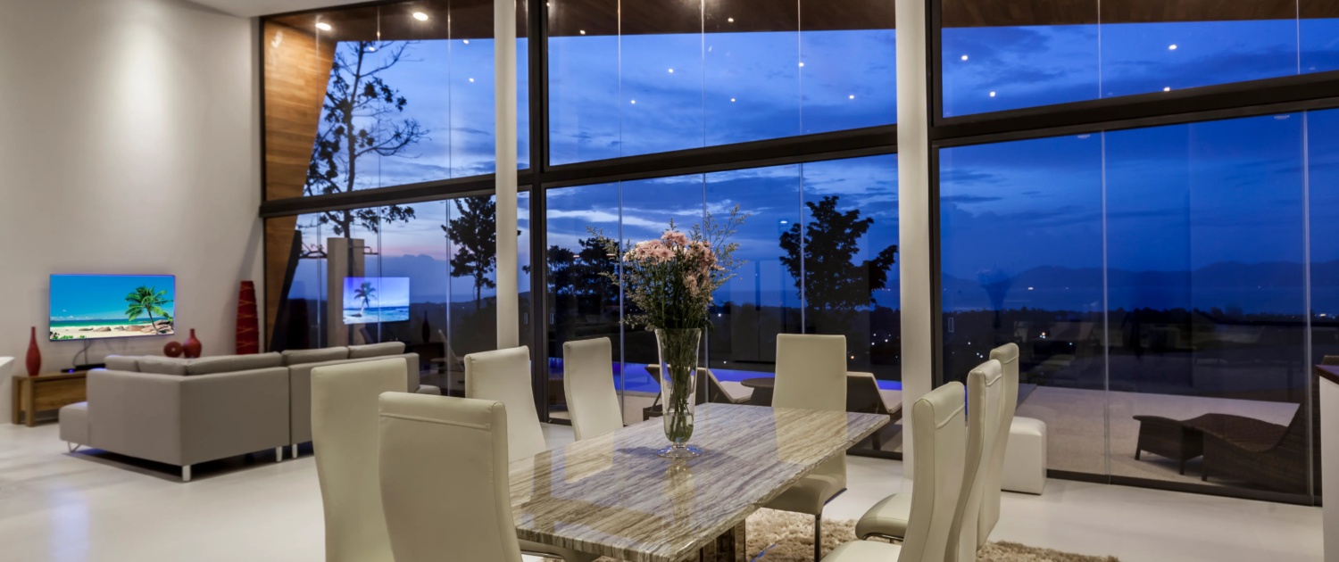 German Engineered Glass Systems - The SF 20 combines minimalist design with robust German quality, offering a durable solution for tropical climates in Asia.